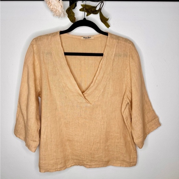 Meo Meli Tops - Meo Meli Linen Top